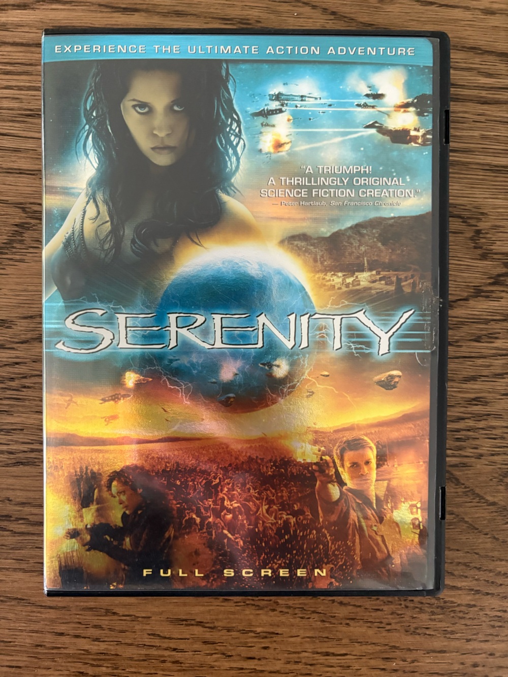Serenity (Blue) DVD Movie